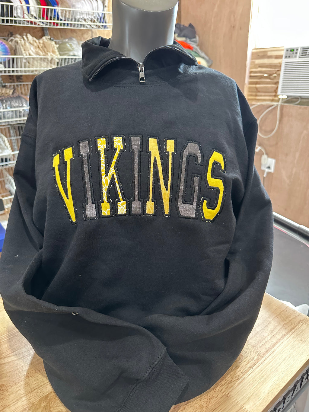 Single Color Spirit wear Sweatshirt with Applique