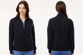 Jaanuu Women's Ceri Essential Full-Zip 6-Pocket Scrub Jacket  with Embroidery