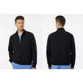 Jaanuu Men's Wolfe Everyday Full-Zip 6-Pocket Scrub Jacket with Embroidery