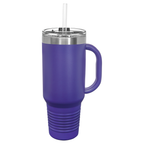 40 oz Polar Camel Insulated Travel Mug with Handle and Straw