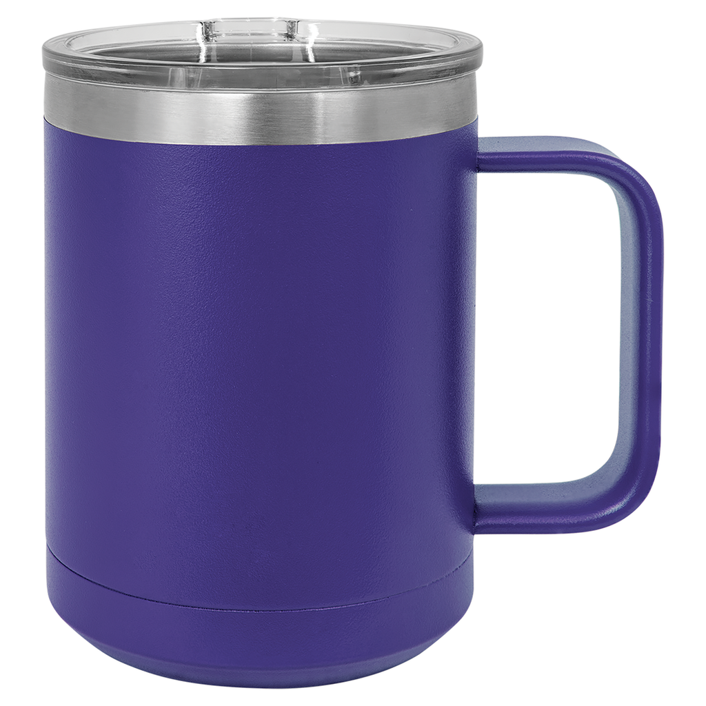 15 oz Polar Camel Vacuum Insulated Mug with Slider Lid