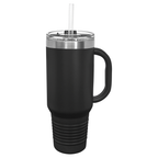 40 oz Polar Camel Insulated Travel Mug with Handle and Straw