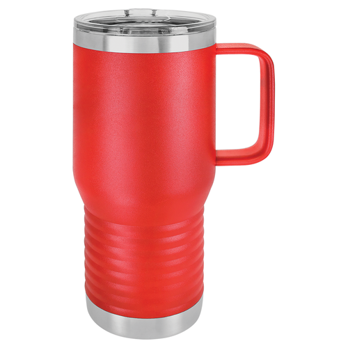 20 oz Polar Camel Insulated Travel Mug with Handle