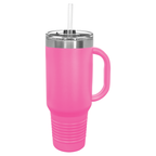 40 oz Polar Camel Insulated Travel Mug with Handle and Straw