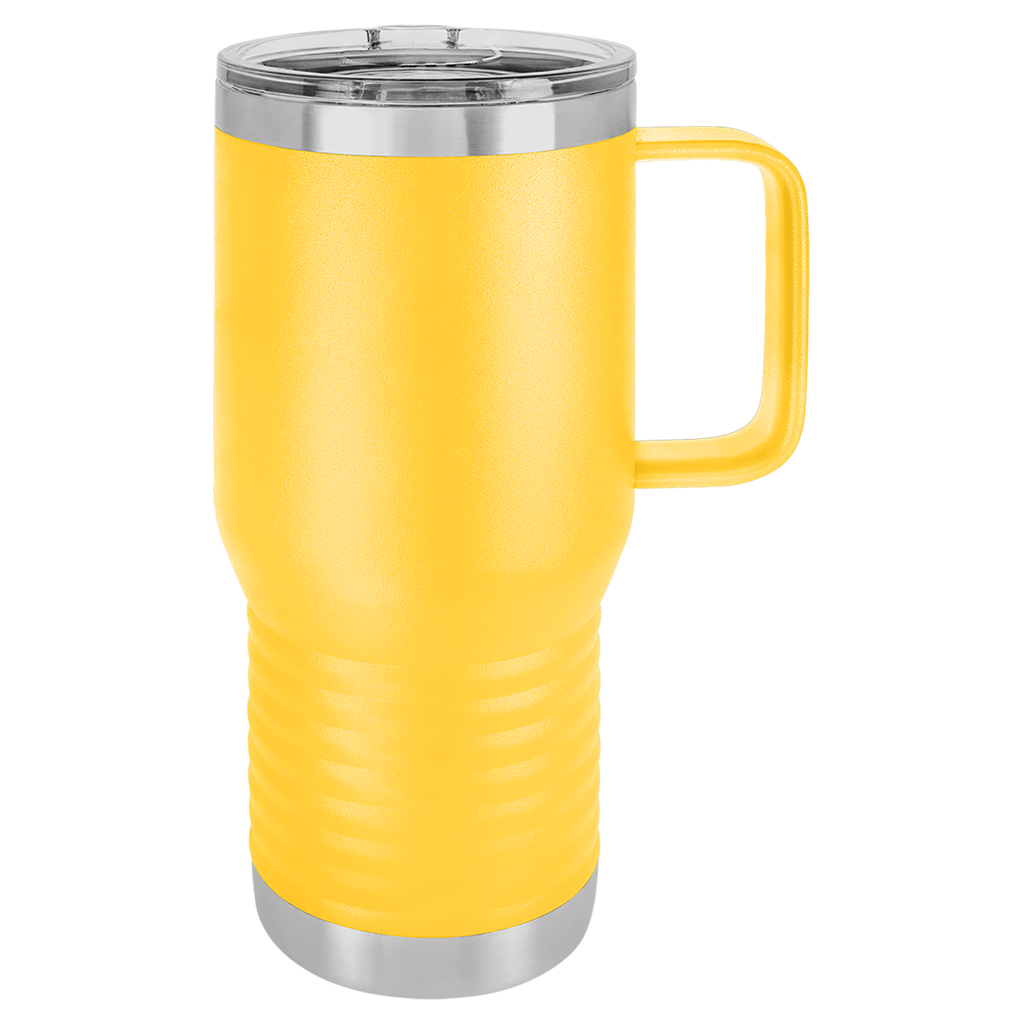 20 oz Polar Camel Insulated Travel Mug with Handle