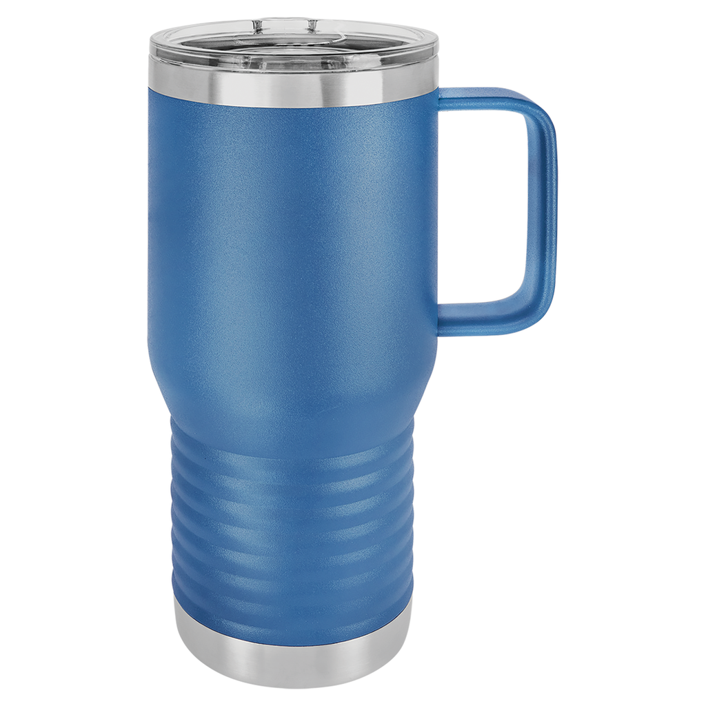 20 oz Polar Camel Insulated Travel Mug with Handle