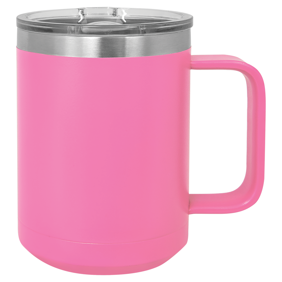 15 oz Polar Camel Vacuum Insulated Mug with Slider Lid