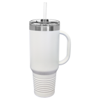 40 oz Polar Camel Insulated Travel Mug with Handle and Straw