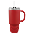 32 oz. Polar Camel Insulated Travel Mug with Handle and Straw